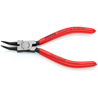 Knipex 44 31 J12 5 1/2" Internal 45° Angled Snap Ring Pliers-Forged Tips