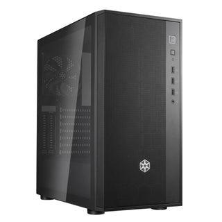 SIlverstone FAR1B-G-V2 Stylish and Distinct Tempered Glass Mid Tower ATX Chassis