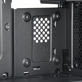 SilverStone FA313-B FARA 313, Compact Micro-ATX Tower Chassis With Tremendous Storage Drive Compatibility