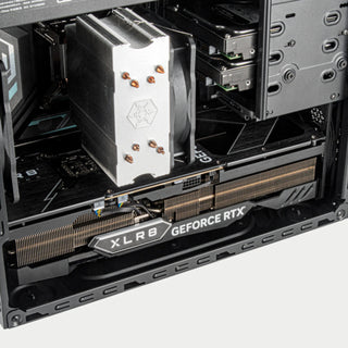 SilverStone FA313-B-C FARA 313 Compact Micro-ATX Tower Chassis With Tremendous Storage Drive Compatibility