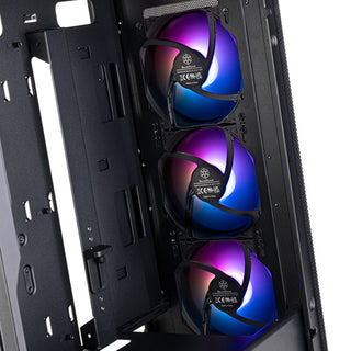 SilverStone FA514X-WG FARA 514X Experience High Airflow: ATX Mid-Tower Chassis with Dual Radiator Support and Captivating ARGB Lighting