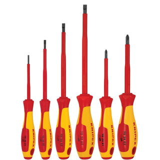 Knipex 9K 98 98 33 US 6 Pc Screwdriver Set-1000V Insulated