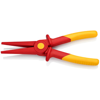 Knipex 98 62 02 8 3/4" Flat Nose Plastic Pliers-1000V Insulated