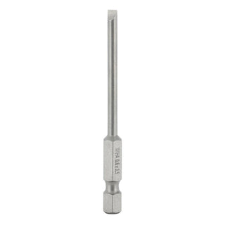 Wiha Tools 74035 Slotted Power Bit, 3.5 x 70mm 10 pack