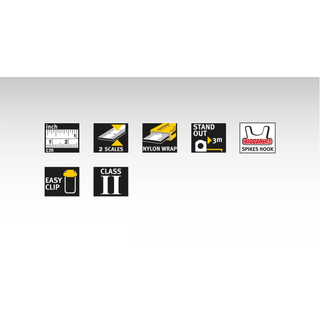 Stabila 30626 Pocket tape BM 300, cm/inch scale
