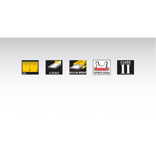 Stabila 30940 LBM 2000 Steel, 20M Cm Metric Scale, Closed Case Tape