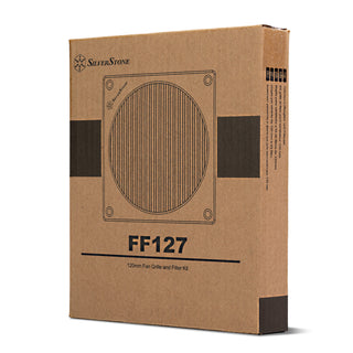 SilverStone FF127B 120 mm Fan Grille and Filter Kit