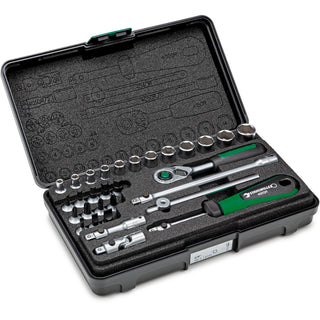 Stahlwille 96011182 40/24/6QR Socket Set 1/4"