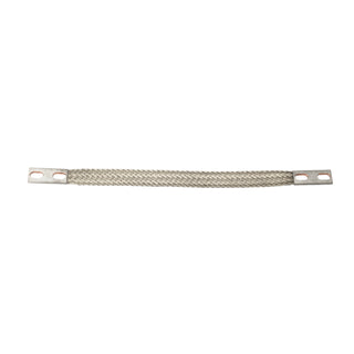 NSI FS1-33-8N-24 Flexible Braided Jumper Grounding Strap, 24″, 330/400 AMP