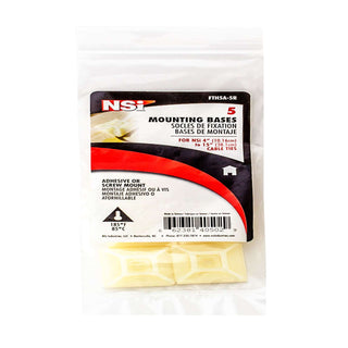 NSI FTH5A Adhesive Tie Mount Natural .75x.75″ 100