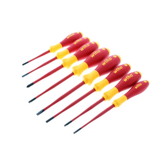 Wiha Tools 32197 8 Piece Insulated SlimLine Screwdriver Set