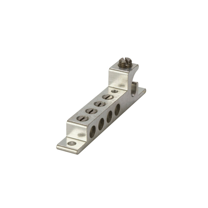 NSI GBIAL-126-4414 Intersystem Bonding Connector, 2 to 6 AWG, Aluminum, 4 Circuits