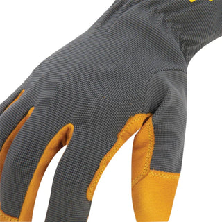 Estwing EWLPSC0611 Leather Palm Work Glove with Elastic Sewn Extended Cuff