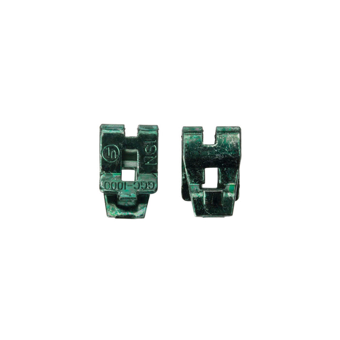 NSI GGC-1000 Green Grounding Clips, Pack of 100