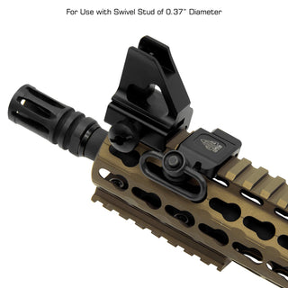 UTG TL-SWPM01 Angled QD Sling Swivel Adaptor, Picatinny, 45 Degree Offset