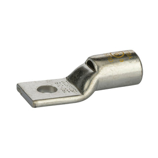 NSI GL25038 Copper Short Lug – Yellow 1-Hole 250 MCM 3/8 Inch