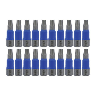 Wiha Tools 70060 TerminatorBlue Impact Bit TORX® T25 x 1 Inch - 20 Pack