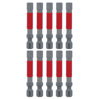 Wiha Tools 76566 MaxxTor Impact Bit Hex 6.0mm x 49mm - 10 Pack