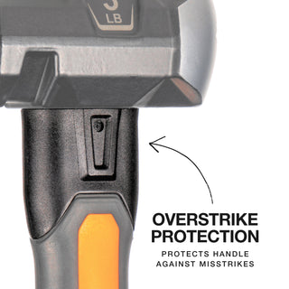 Klein Tools H80603 Fiberglass Handle Wedge Sledgehammer, 3-Pound
