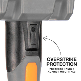 Klein Tools H80694 Fiberglass Handle Engineering Hammer, 4-Pound