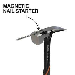 Klein Tools H80918S Smooth Face Steel Claw Hammer, 18-Ounce