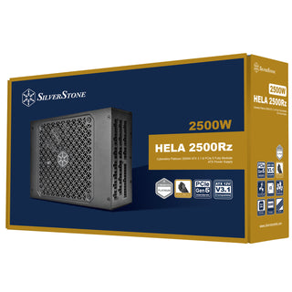 SilverStone HA1650R-PM-V HELA 1650R Platinum Fully Modular ATX (PS2) Power Supply