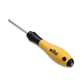 Wiha Tools 31150 ESD SoftFinish Phillips Screwdriver, #0 x 60 mm