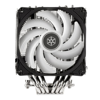 SilverStone HYD120W-ARGB Dual Tower CPU Cooler with 6 Heat-Pipes and Dual 120mm ARGB Fans