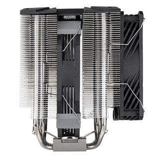 SilverStone HYD140-ARGB High-Performance Dual-Tower CPU Cooler Featuring Six Copper Heat Pipes and Dual ARGB Fans