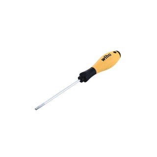 Wiha Tools 30244 SoftFinish ESD Slotted Screwdriver 4.0mm x 100mm