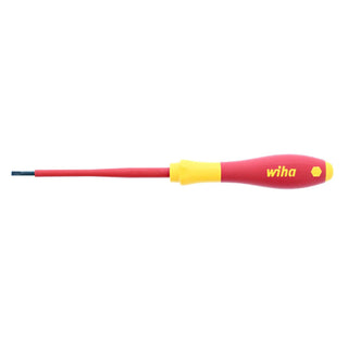 Wiha Tools 32012 Insulated Slotted Screwdriver, 3 mm x 100 mm