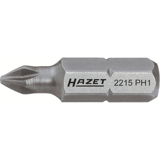 Hazet 2216-PZ1 1/4 inch Hexagon Solid  Pozidriv profile PZ Size PZ1