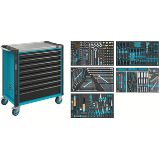 Hazet 179NXL-8/321 Tool Trolley 321-Pieces ∙ 8 Drawers total