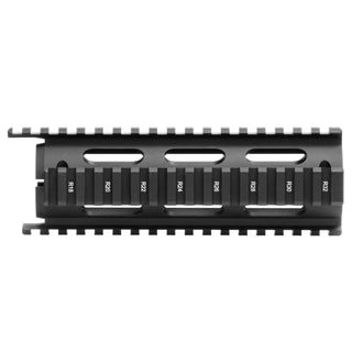 UTG MTU001T PRO AR15 Quad Rail Handguard, Drop-in, Carbine-length, Extended Top Rail