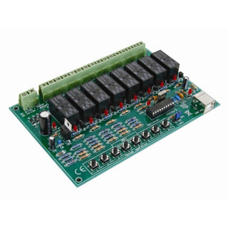 Velleman WSI8090 DIY Soldering Kit 8 Channel USB Relay Board