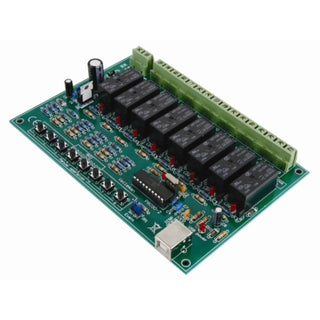 Velleman WSI8090 DIY Soldering Kit 8 Channel USB Relay Board