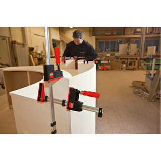 Bessey KRJR-12 Clamp, woodworking, small parallel clamp, REVO JR, 12 In. x 3.25 In, 900 lb