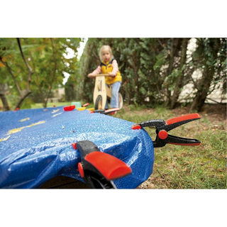 Bessey XC5AC Clamp, spring clamp, plastic, Clippix, 2 In. x 1-15/16 Inch