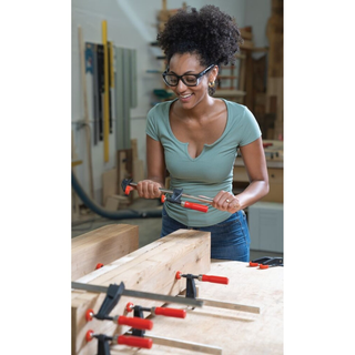Bessey GSCC3.518+2K Clamp, clutch style, 2K handle, 3.5 In. x 18 In., 1000 lb