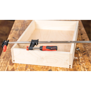 Bessey GSCC5.018 Clamp, clutch style, swivel pads, 5.0 In. x 18 In., 1200 lb
