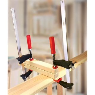 Bessey TGC2.536 Clamp, woodworking, clutch style, swivel pads, 2.5 In. x 36 In., 700 lb