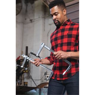 Bessey 660-S8 Clamp, welding, F-style, replaceable swivel pad, 8 In. x 4 In., 726 lb