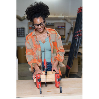 Bessey GSCC5.024 Clamp, clutch style, swivel pads, 5.0 In. x 24 In., 1200 lb