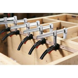 Bessey KLI3.012 Clamp, woodworking, small lever clamp, KliKlamp, 12” x 3 In., 260 lb