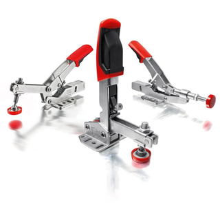 Bessey STC-IHH15 Auto adjust toggle clamp, horizontal push pull, flanged base