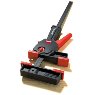 Bessey DUO45-8 Clamp, One Hand, DuoKlamp Series, 3 1/4 In. x 18 In., 260 LB