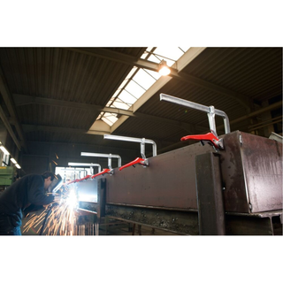 Bessey LC4 Clamp, welding, lever-style, 4 In. x 2 3/8 In. , 400 lb