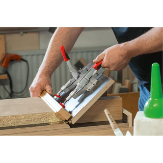 Bessey STC-IHH15 Auto adjust toggle clamp, horizontal push pull, flanged base