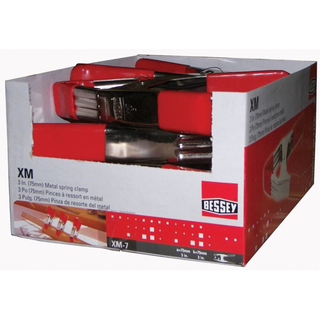 Bessey XM7 Clamp, spring clamp, metal, 3-5/16 In. x 3 Inch