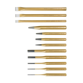 Rennsteig 9R 400 012 12 Pc Punch and Chisel Set